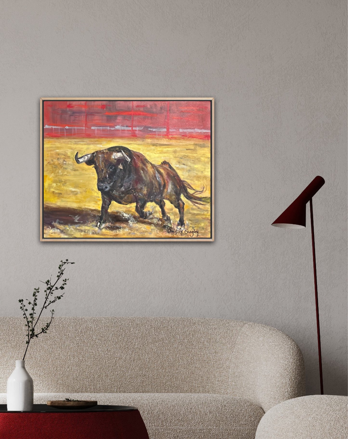 Brave bull