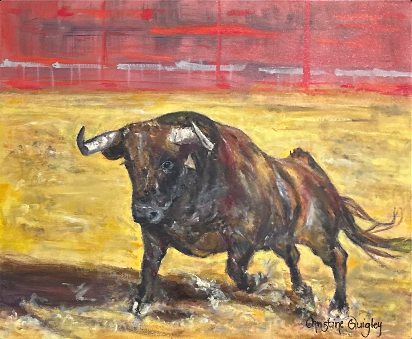 Brave bull
